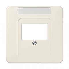 Vāks montāžas kārbai 1-vietīga, marķējams, termoplasts, Serie CD, ziloņkaula