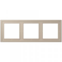 Rāmītis 3-vietīgs, LS ZERO, ombre naturelle claire