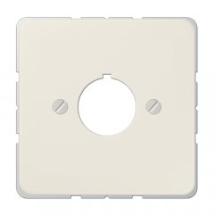 Virsma komunikāciju rozetei 22,5 mm Ø, duroplast, Serie CD, ziloņkaula