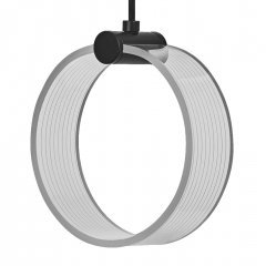 Decor Circle 1XPendant PL 8W Click CCT Black