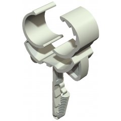 Klick-Klipsis 16-21,5mm, PA, gaiši pelēks, 7035