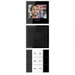 Siedle In-Home-Bus iekštelpu video panelis, Serie LS, schwarz