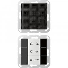 Iekštelpu audio stacija, Serie A, schwarz