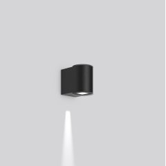 Gaismeklis NADELSPOT PRO, 12 W, 250 lm, 830, anthracite, DALI Wall luminaires, L 100 B 154 H 127, Transparent glass