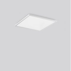 Gaismeklis SIDELITE, 33 W, 4300 lm, 840, aluminium, on/off Ceiling and wall luminaires, L 598 B 598 H 54, Plastic (PMMA) prismatic