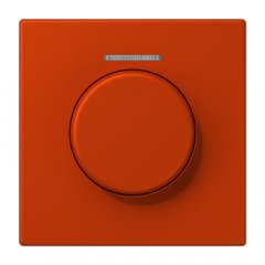 Centrālplate ar indikācijas logu KNX rotējošajam sensoram, Serie LS, rouge vermillon 59