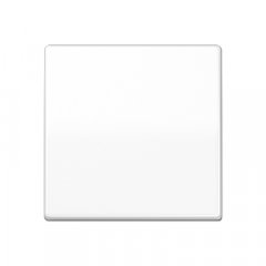 Taustiņs ar skrūvējamu stiprinājumu 1-viet, termoplasts, Serie AS, balts