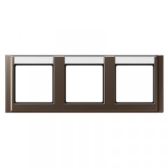 Rāmītis 3-vietīgs, marķējams, horizontāla montāža, A 500, moka