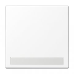 Taustiņs 1-viet, marķējams, Serie LS, sniegbalts matēts