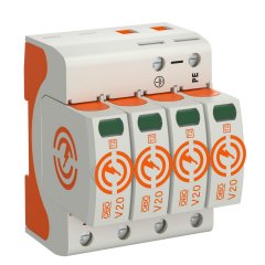 Pārsprieguma novadītājs V20 4 polīgs 280V V20-4-280