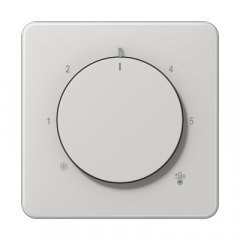 Centrālplate termostatam, termoplasts, Serie CD, gaiši pelēks