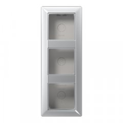 Kārba v/a montāžai 3-viet, Serie AS, alumīnijs