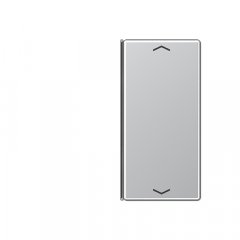 Taustiņs slēdzim 2-viet, ar virzienrādītāju, F40, Serie A, alumīnijs