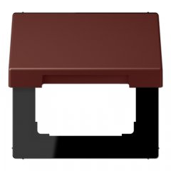 Rozetes vāks ar atsperi, termoplasts krāsots, Serie LS, terre sienne brûlée 31
