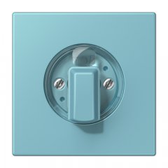 Virsma ar grozāmu slēdzi, Serie LS, céruléen moyen