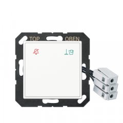 Viesnīcas koridora LED info zīme ar simboliem, Serie A, balts