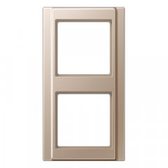 Rāmītis 2-vietīgs, vertikālā un horizontālā montāža, A 500, šampanieša krāsā