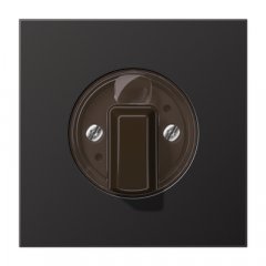 Virsma ar grozāmu slēdzi, Aluminium lackiert, Serie LS, tumša (lackiertes Aluminium)