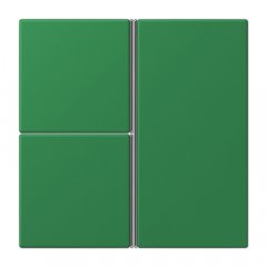 Taustiņs 3-viet, F40, Serie LS, vert foncé