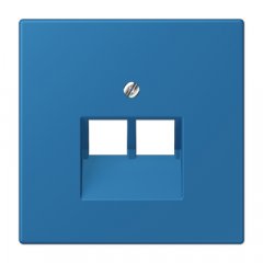 Virsma IAE/UAE-datu rozetei 2 x 8-polig, termoplasts lakots, Serie LS, bleu céruléen 31