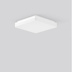 Gaismeklis HB 506, 18 W, 1700 lm, 830, 840, white, on/off Ceiling and wall luminaires, L 260 B 260 H 53, Plastic (PC) opal