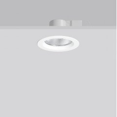 ARELO, 6,5 W, 750 lm, 830, 840, white, on/off Recessed downlights, D 130 H 2 HEL 71, 94°