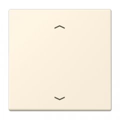 Taustiņs KNX slēdzim, ar virzienrādītāju 1-viet, Serie LS, blanc ivoire