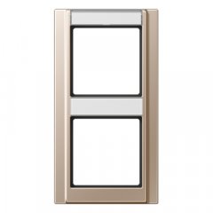 Rāmītis 2-vietīgs, marķējams, vertikāla montāža, A 500, šampanieša krāsā