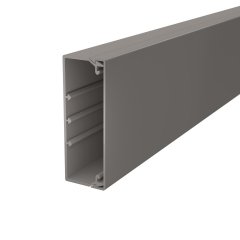 Kabeļu kanāls ar perforēto pamatni 40x110x2000, PVC, akmens pelēks, 7030