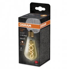 Spuldze Vintage 1906® LED EDISON 28 4 W/2000 K GOLD E27