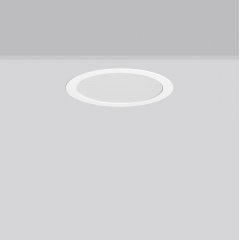 TOLEDO FLAT+ round, 18 W, 2000 lm, 827-865, white, DALI Recessed downlights, D 270 H 2 HEL 40, 90°