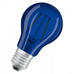 Spuldze LED STAR DÉCOR CLASSIC A 2.5 W/9000 K BLUE E27