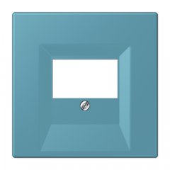 Vāks montāžas kārbai, termoplasts lakots, Serie LS, céruléen vif