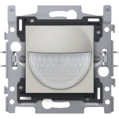 Kustības sensors, 230 V, 8 m, 180°, wall detector, for flush-mounting box, light grey