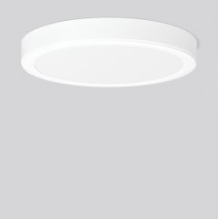 TOLEDO FLAT round, 30 W, 3600 lm, 840, white, on/off Surface mounted downlights, D 500 H 63, 113°