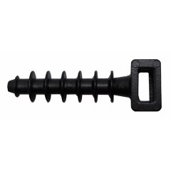 BP DS 6x30/100m Dībelis savilcei melns (iepakojumā 100 gab.)