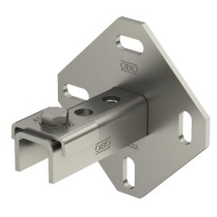 Sienas kronšteins kombinācijai ar MS 41 134x110x102, V2A, 1.4301, 2B