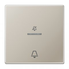 Taustiņš viesnīcām, simbols netraucēt un zvans, Serie LS, krāsa nerūsējošais tērauds