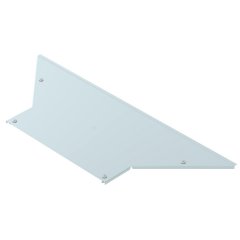 T-veida detaļas vāks ar fiksatoriem B600, St, FS