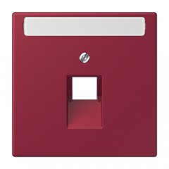 Virsma IAE/UAE-datu rozetei 1 x 8-polig, marķējams, termoplasts lakots, Serie LS, le rubis