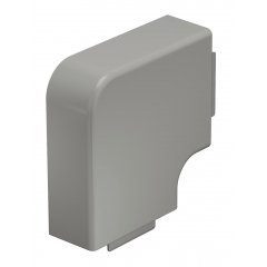 Plakana stūra vāks 40x90mm, PVC, akmens pelēks, 7030