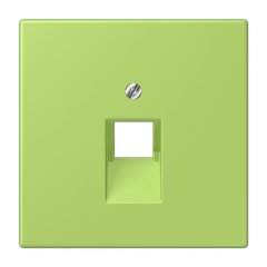 Virsma IAE/UAE-datu rozetei 1 x 8-polig, termoplasts lakots, Serie LS, vert clair