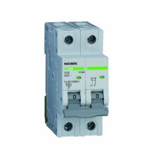 Miniatūrs jaudas slēdzis 6 kA Ex9BN 2P D2