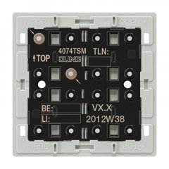 Taustes sensors maģistrāļu sistēmai KNX Tastsensor-Modul Standard, 4fach, Standard, F40 KNX, Free@Home iekārtas