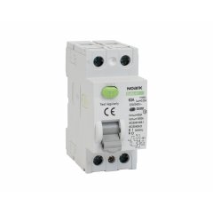 Atlikušās strāvas jaudas slēdzis Ex9L-H 2P 40A F 300mA