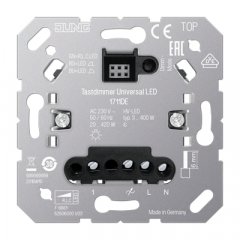 Dimmeris taustiņu 3-100W universālais mehanisms ar satelīt ieeju JUNG