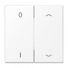 EnOcean slēdzis-raidītājs kanālu skaits 4, simboli 0 I un bultiņa, Serie LS, sniegbalts matēts