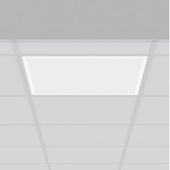 Gaismeklis SIDELITE ECO, 26...37 W, 3550...4800 lm, 830, white, on/off Lay-in luminaires, L 622 B 622 HEL 38, Plastic (PMMA) prismatic