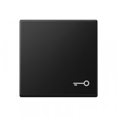 Taustiņš, ar simbolu, Serie A, grafīta melns matēts