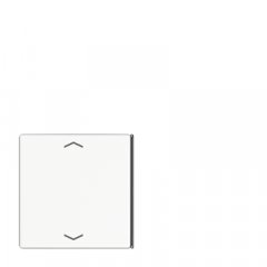 Taustiņs slēdzim 4-viet, 2+3, ar virzienrādītāju, F40, Serie LS, balts